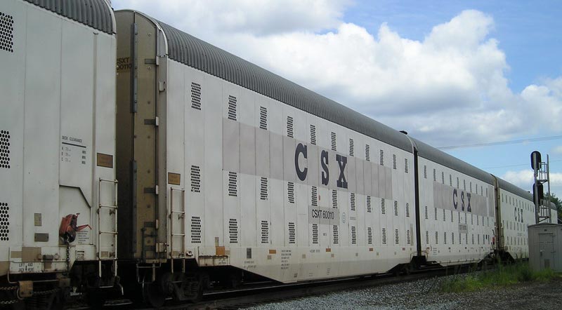 Steel Railcar for Freight Industry