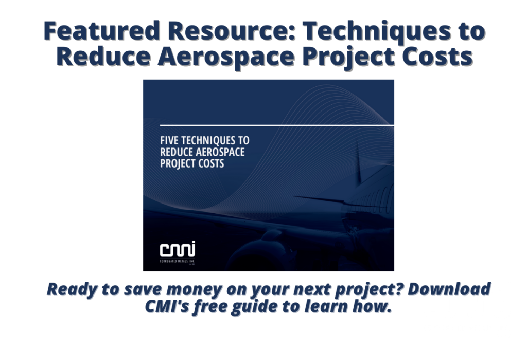reducing aerospace project costs