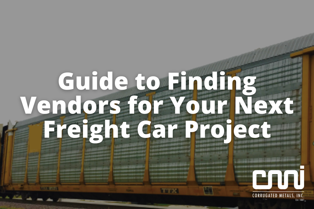 freight car project vendors