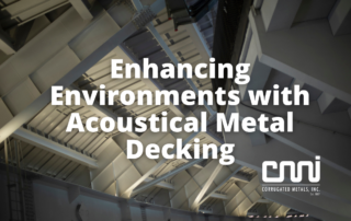 Enhancing Environments with Acoustical Metal Decking