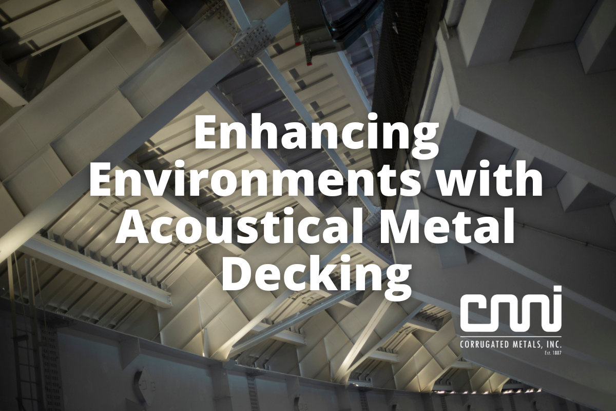 Enhancing Environments with Acoustical Metal Decking